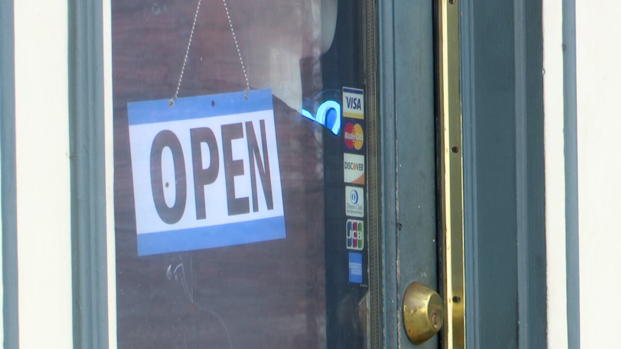 Open sign