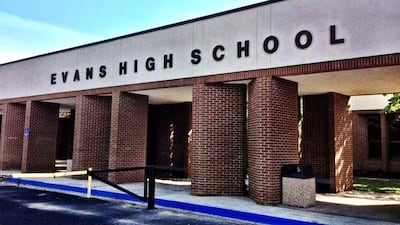 Evans High School in Evans, Ga.
