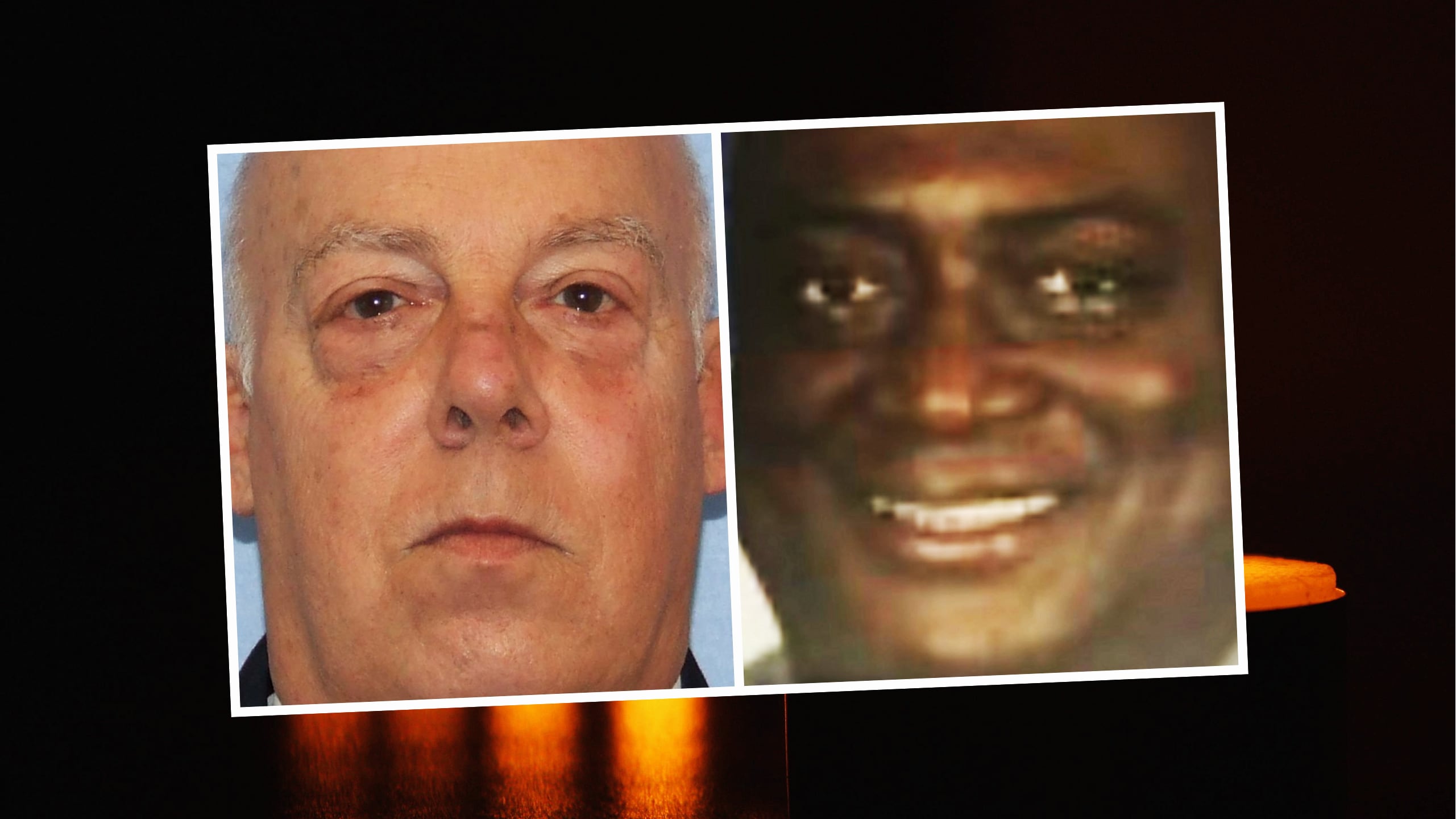 From left: retired Maj. John “Jack” Francisco and retired Deputy Bobby Jones