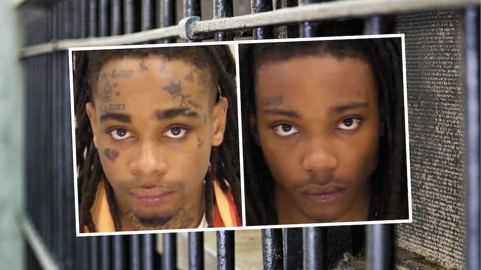 From left: Cequez Ceni’je Jones and Cecil Martin.