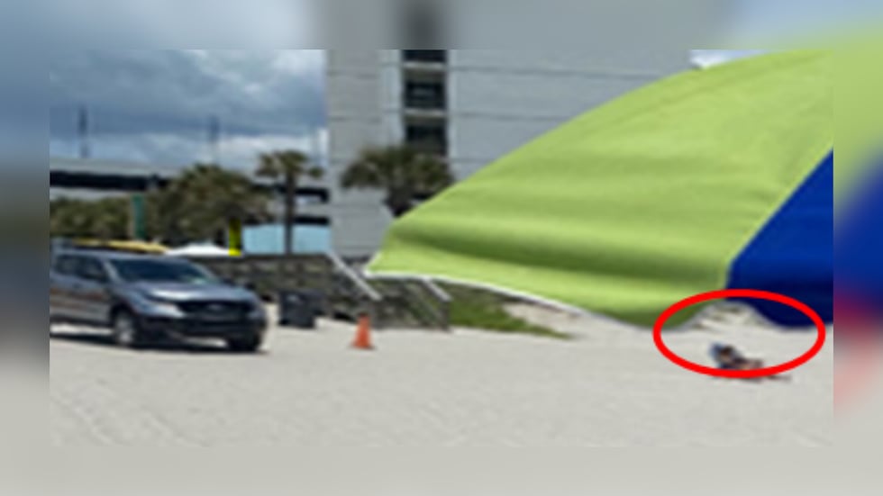 This picture, provided in the lawsuit, shows where Sandy Schultz-Peters was lying as Ll....
