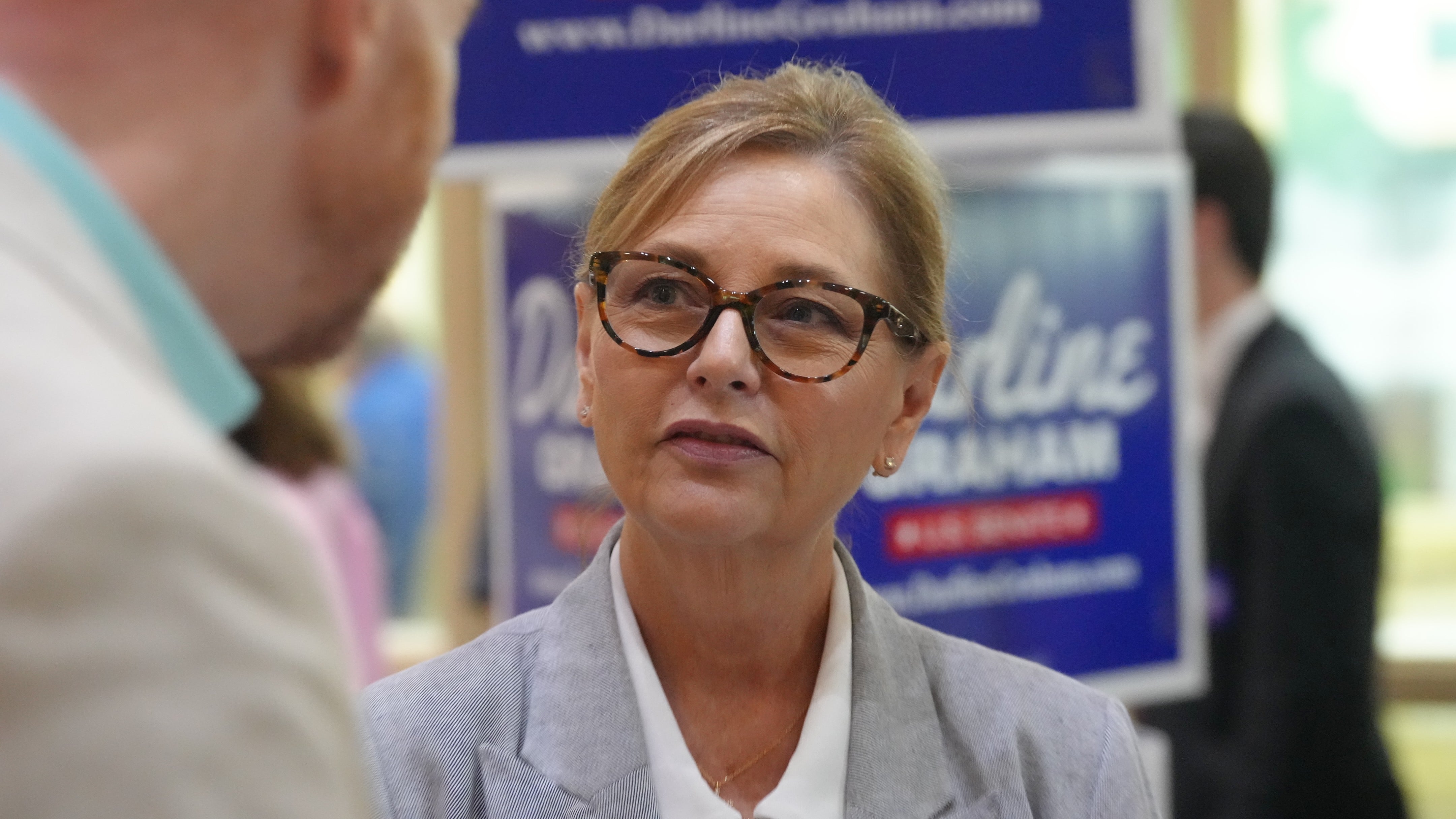 Sen . Darline Graham promotes Trump agenda in her political debut ahead of S . C . primary
