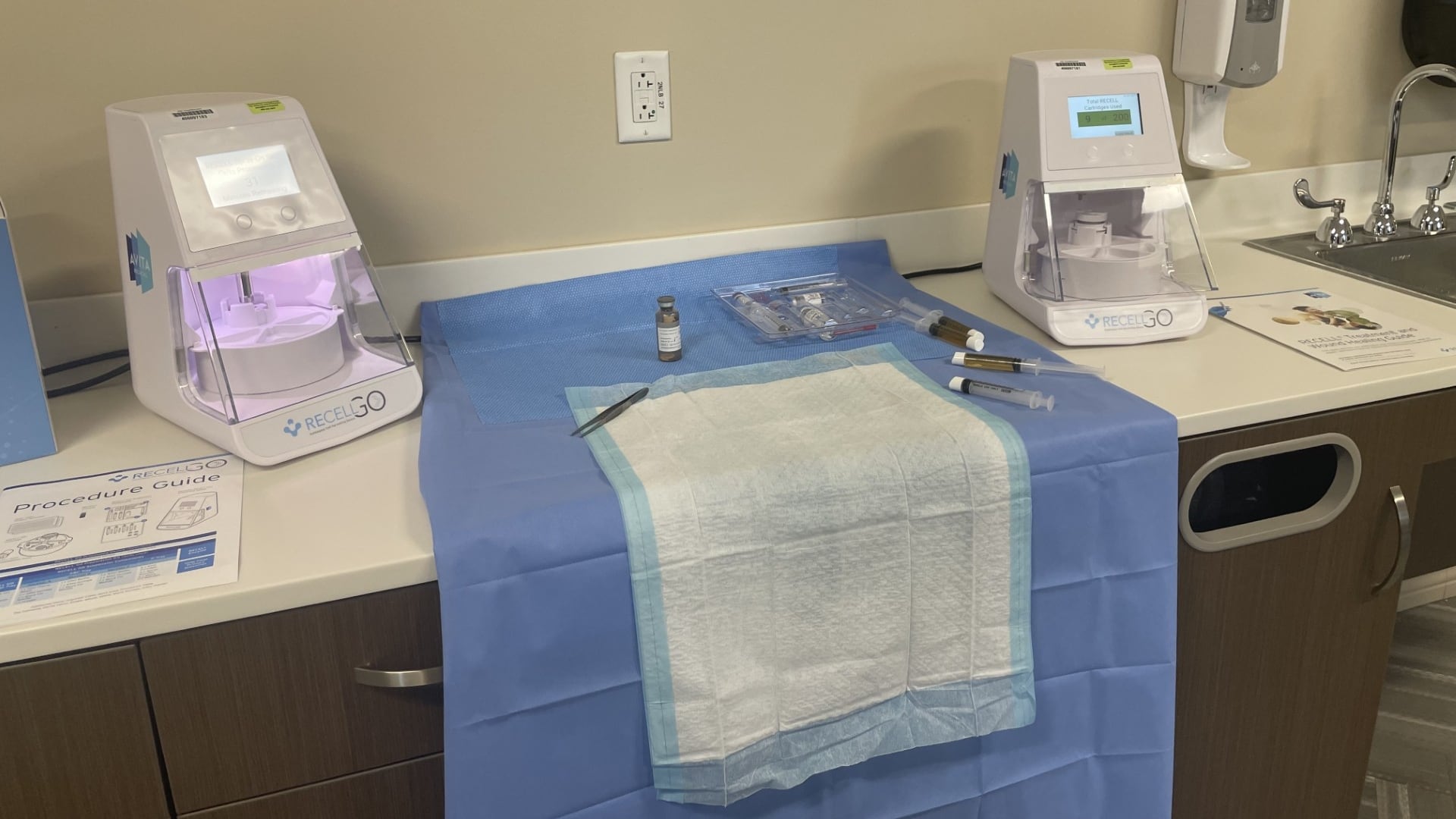 JMS Burn Center is first in the world to use RECELL GO technology