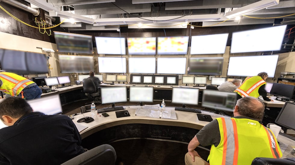 Plant Vogtle Unit 4 control room, February 2023.