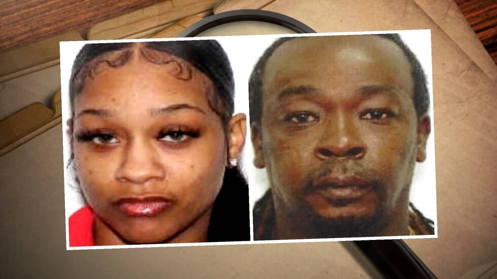 From left: Krystal Anderson and Tony Berry