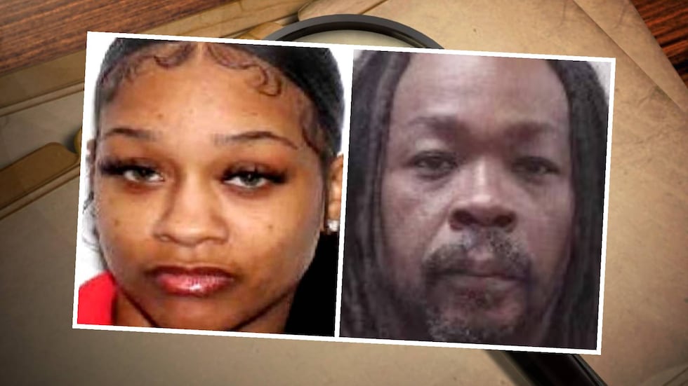 From left: Krystal Anderson and Tony Berry