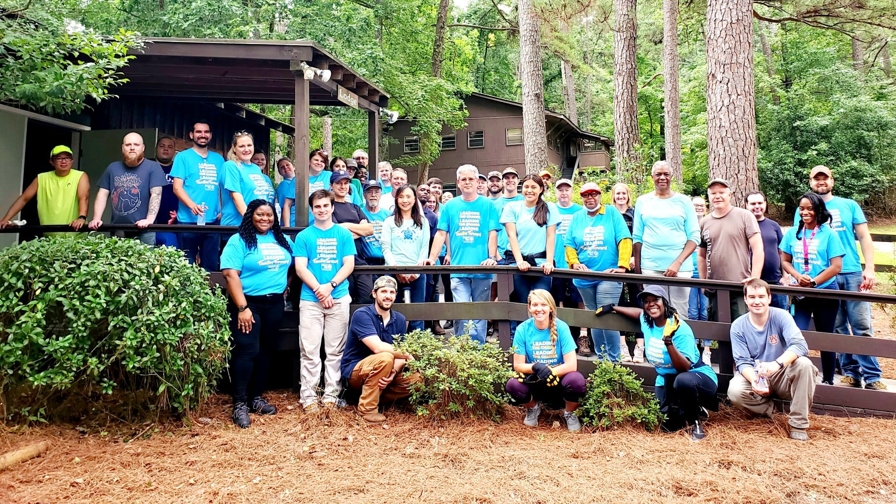 There were about 250 volunteers participating in the United Way of the CSRA's Project Serve.
