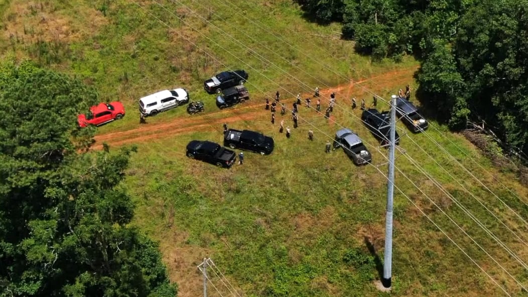 The search for Susan Rhodes in North Augusta.