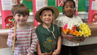 These students at Big Blue Marble Academy in Evans collected change to help moms and newborns...
