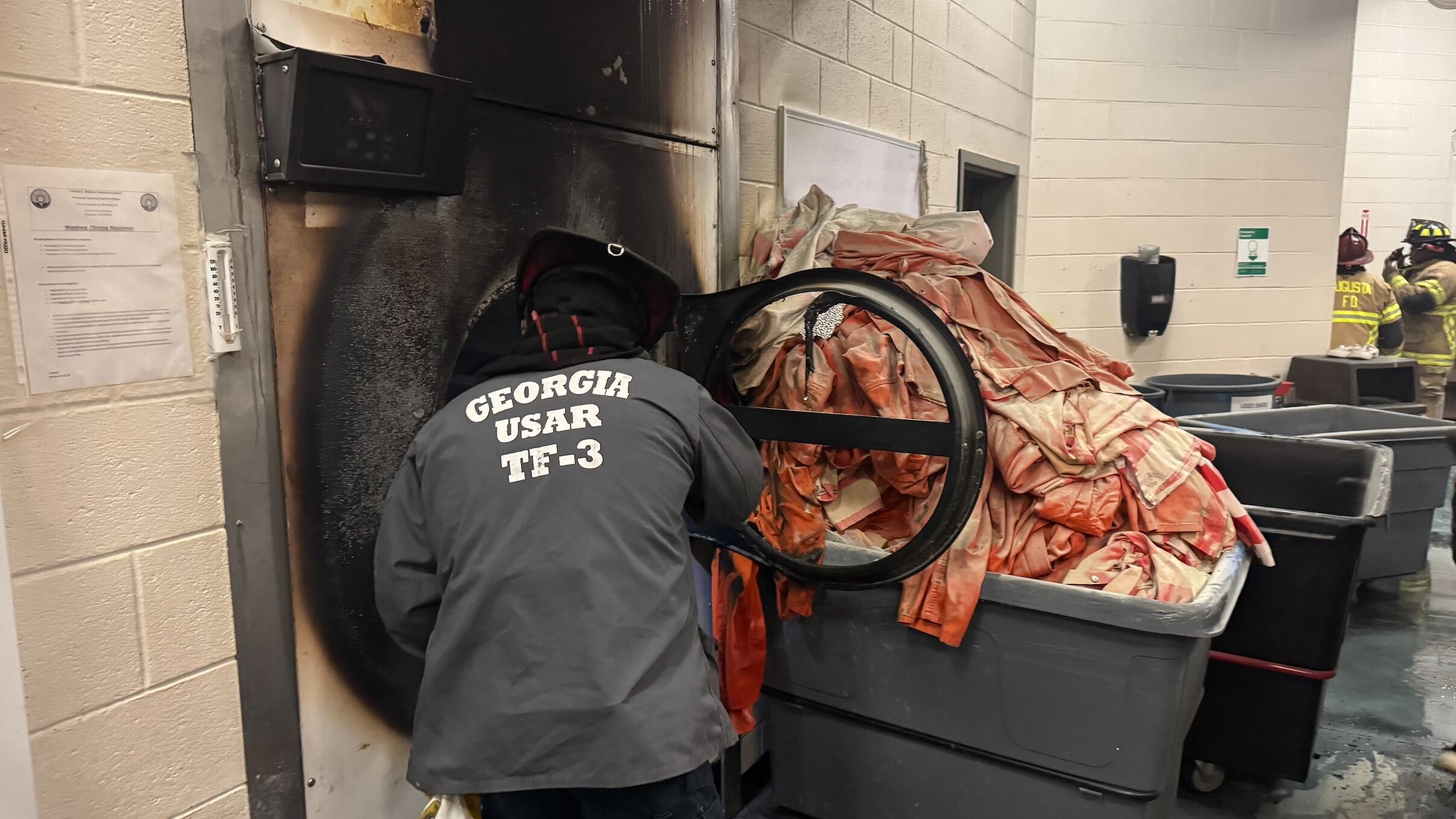 Laundry room fire caused inmates to evacuate Augusta jail