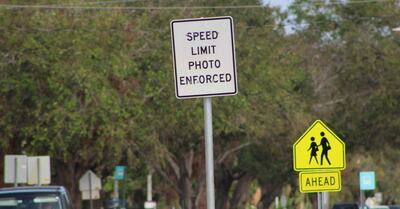 School speed zone cameras