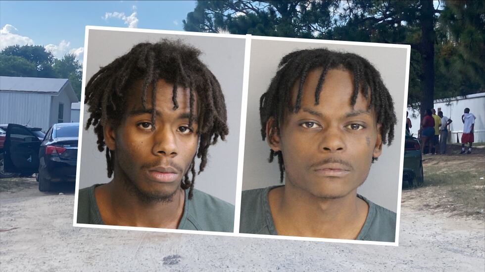 Xabian U. Bailey, 18 (left), and Alvin Artis IV, 20 (right).