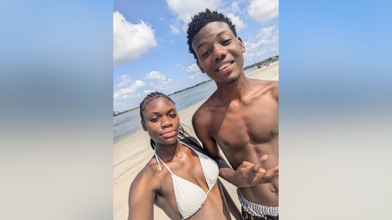 Laquavis McCray and his girlfriend