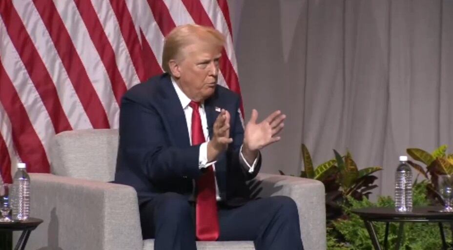 Donald Trump at NABJ convention