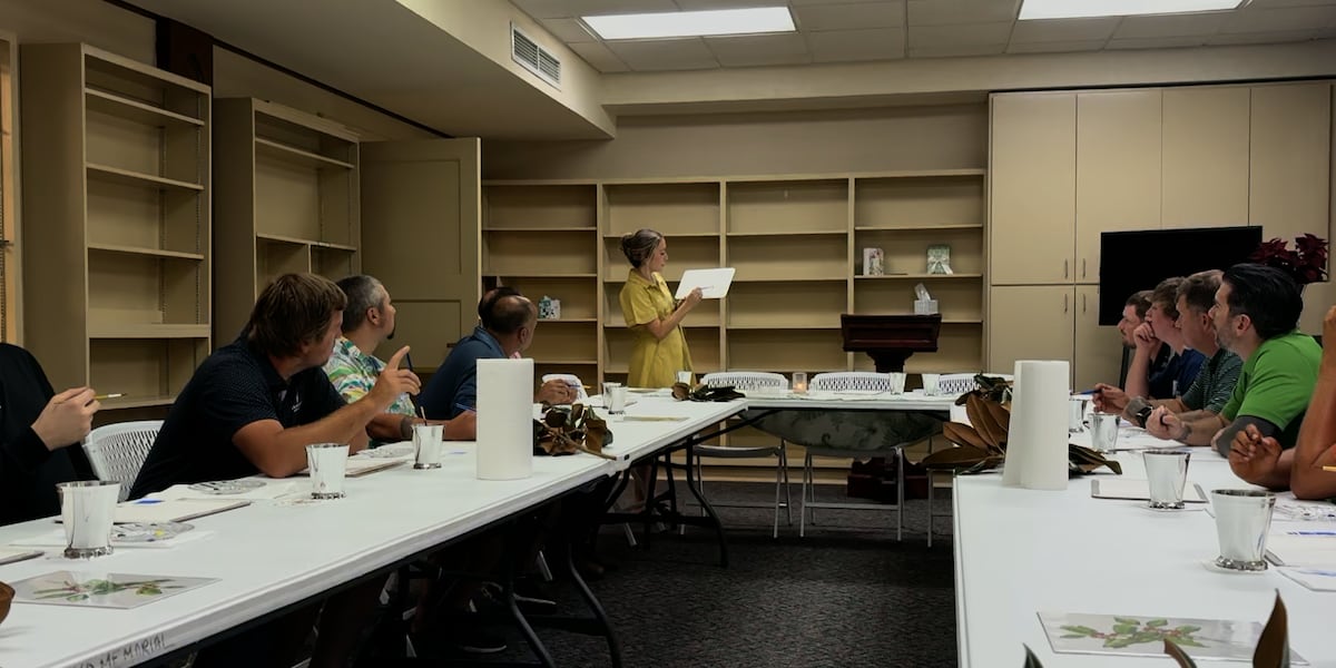 Hale Foundation recovery program partners with art business for watercolor class