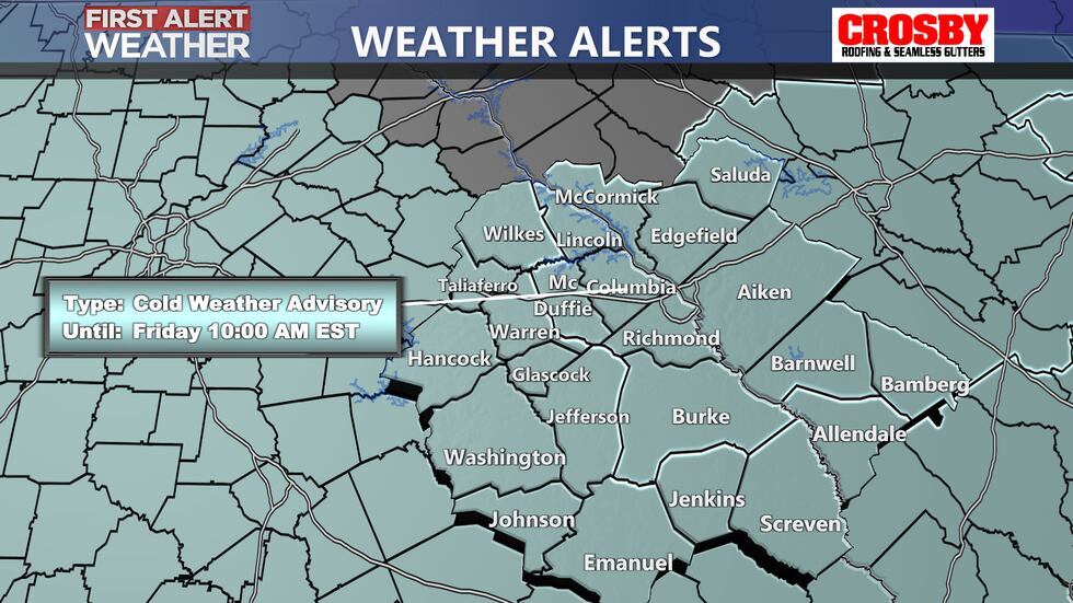 Cold Weather Advisory