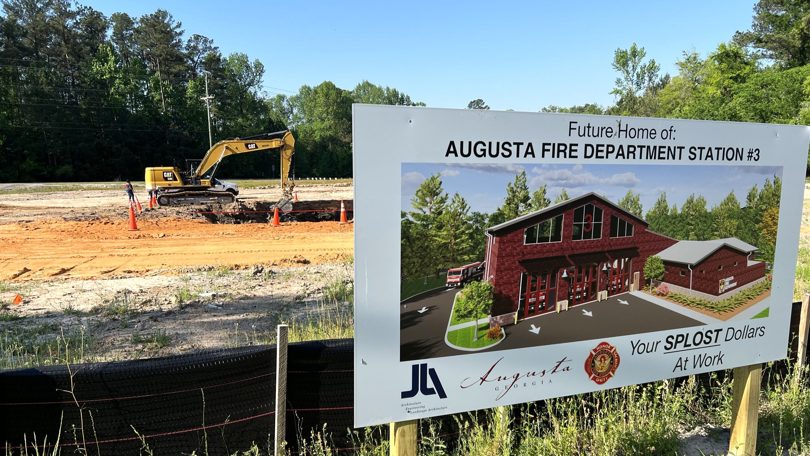 Augusta Fire Department breaks ground for new station