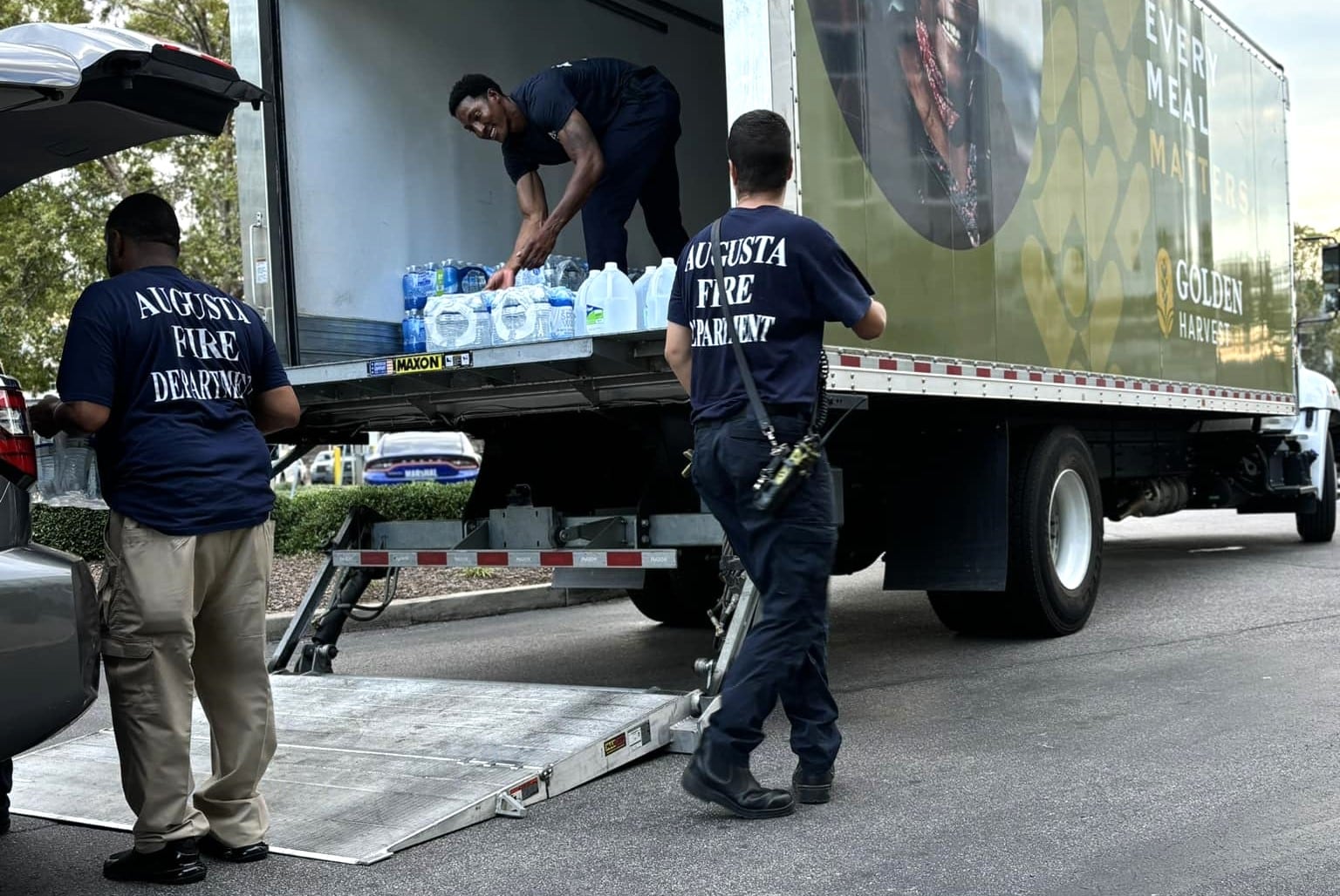 Augusta water distribution helene