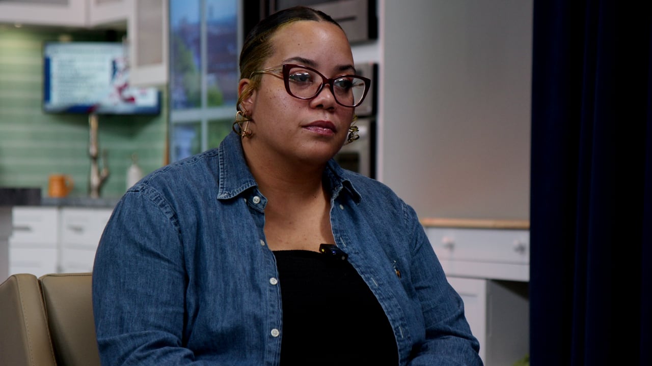 Shooting survivor, Brittney McKie