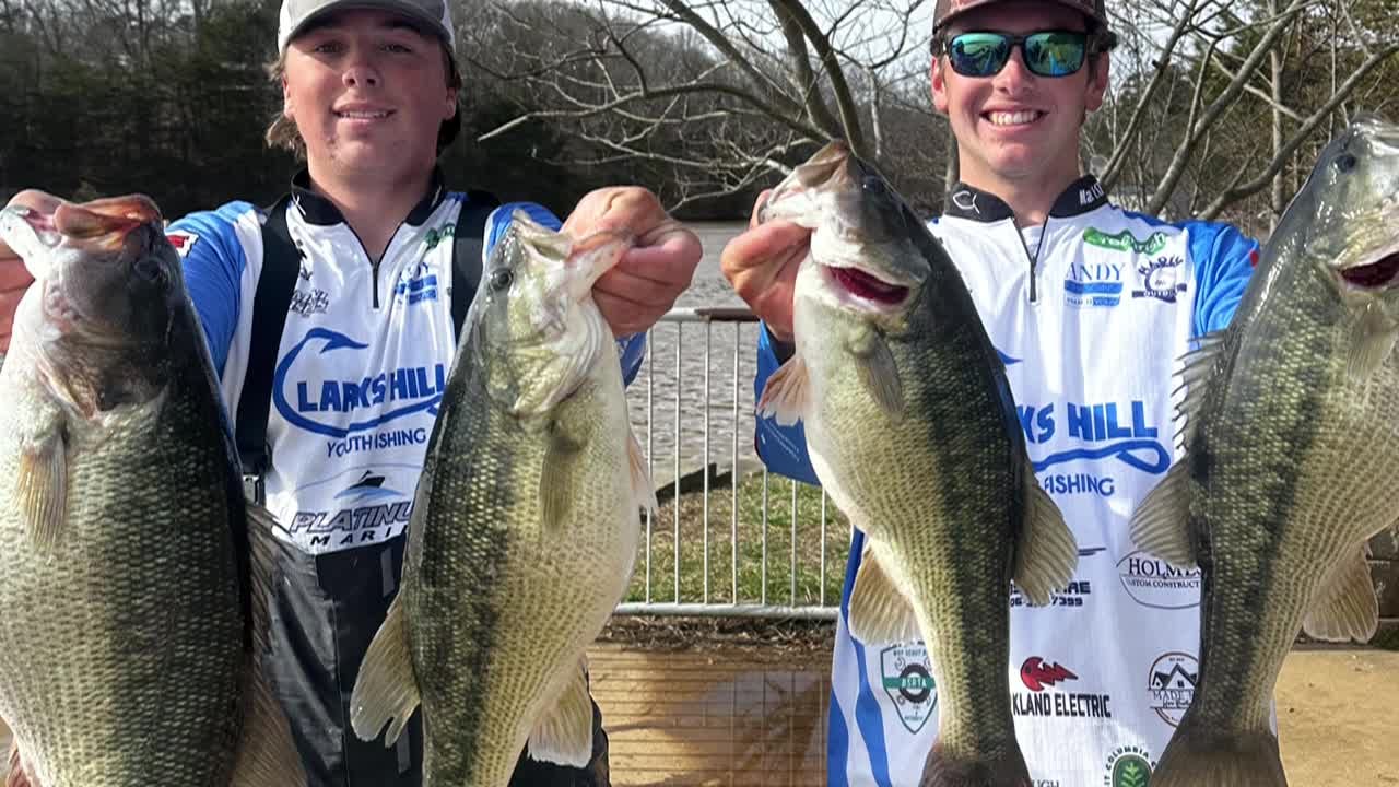 The Clarks Hill Youth Fishing Team duo won two tournaments over the weekend.