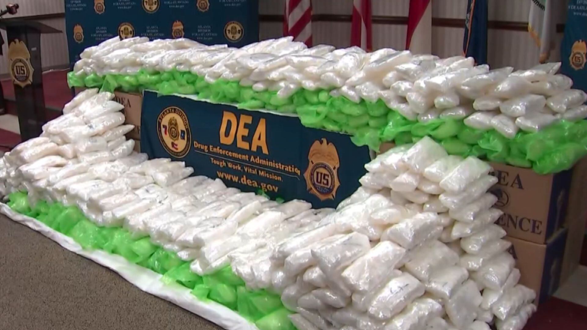 Atlanta State Farmers Market meth bust, Aug. 12, 2024.