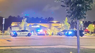 Deputies say nothing was found inside the business and people were allowed to go back inside.