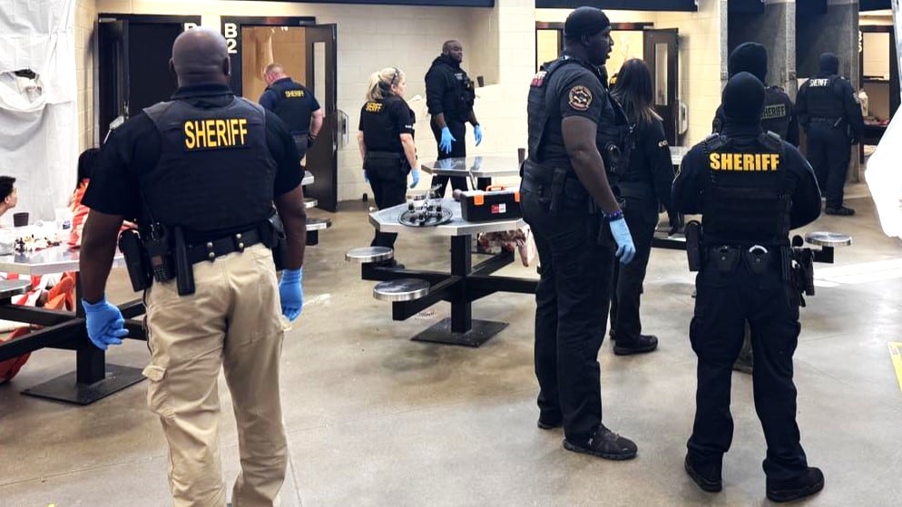 A comprehensive search for contraband was conducted April 17, 2025, at the Charles B. Webster...