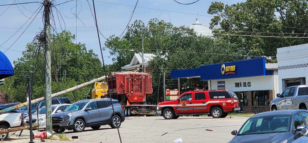 Wagener-Salley High School teacher involved in accident on Main Street
