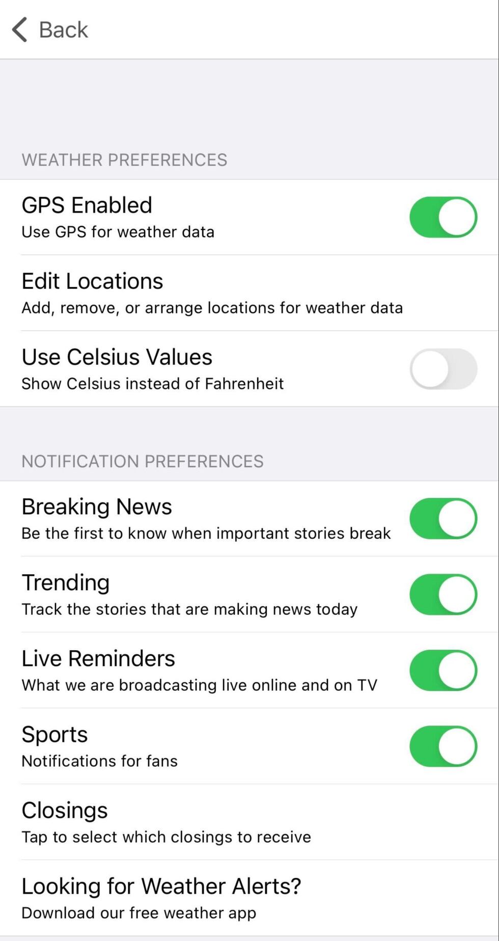 iOS App