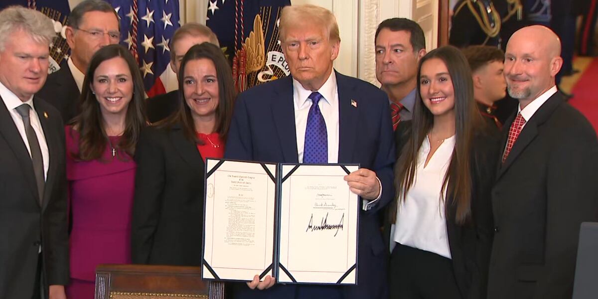 Trump signs Laken Riley Act as administration’s 1st piece of legislation