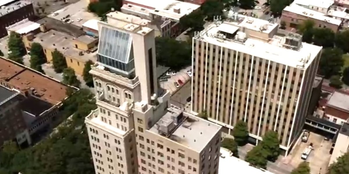 A look inside Lamar Building construction in downtown Augusta