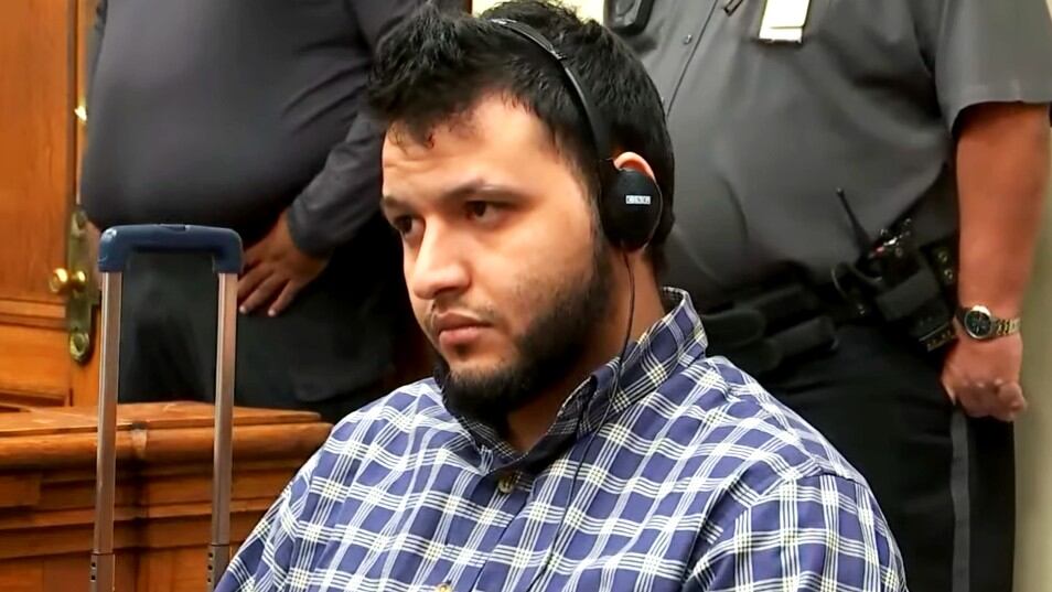 Jose Ibarra appears in court on the first day of his trial in the murder of Augusta University...