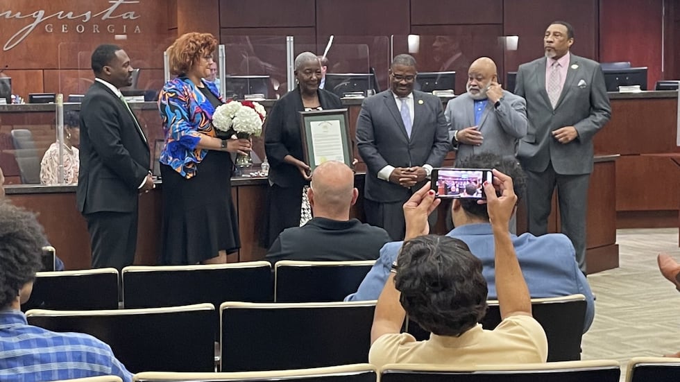 Also at Tuesday’s meeting, Super District 9 Commissioner Francine Scott was recognized for...