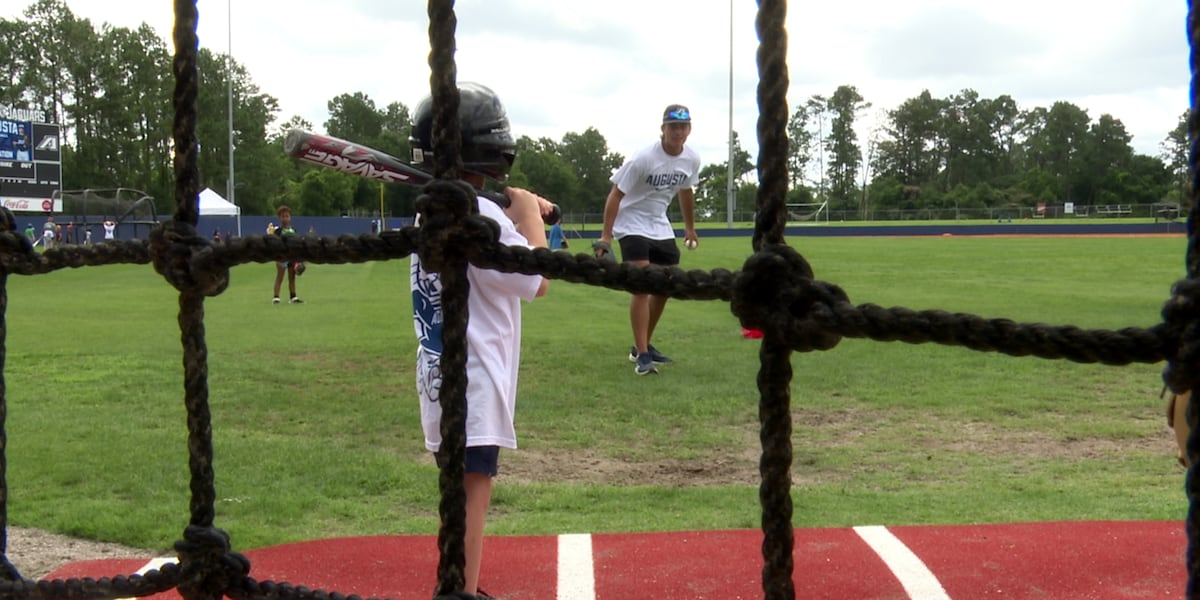 Augusta University hosts baseball camp in renovated facilities Augusta University hosts baseball camp in renovated facilities
