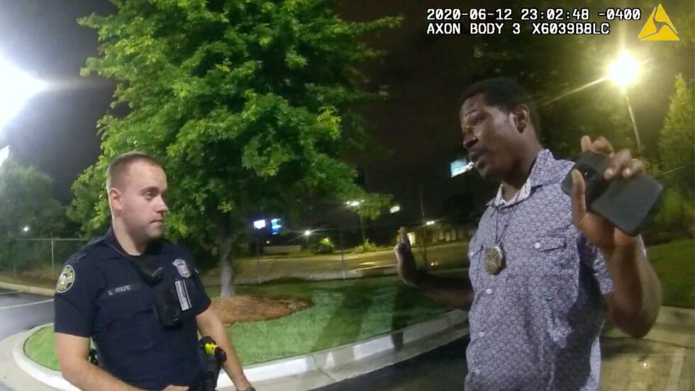 FILE - In this June 12, 2020, file photo from a screen grab taken from body camera video...