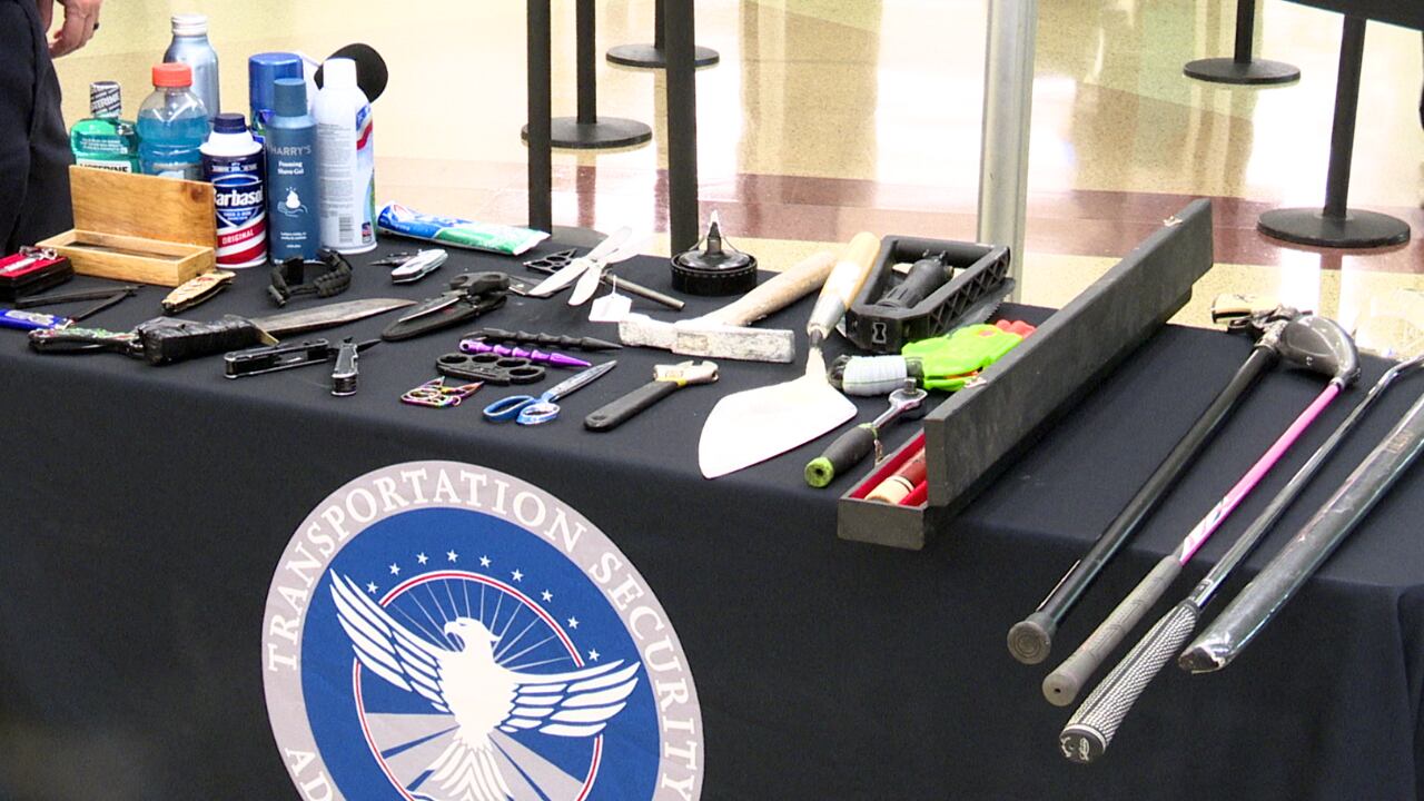 TSA prohibited items
