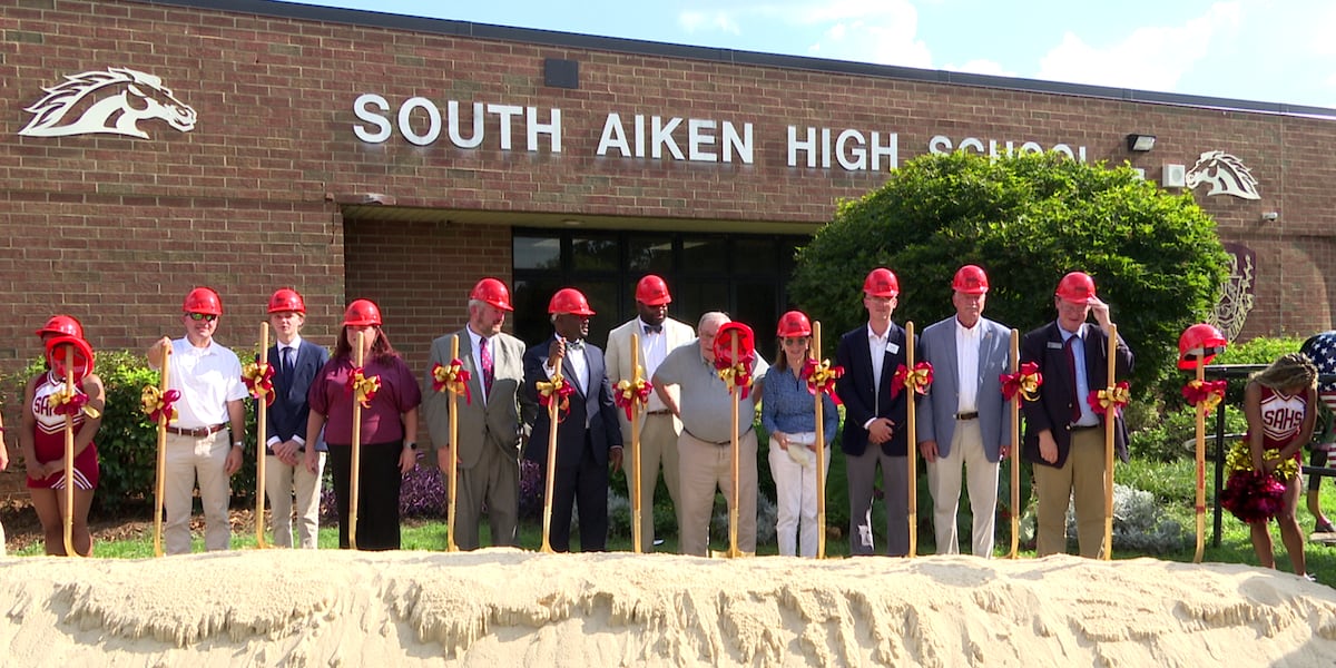 South Aiken High School campus upgrades set for 2028 completion