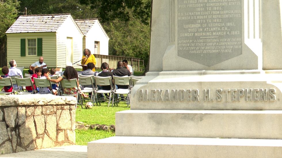 Descendants of A.H Stephens and Eliza Stephens met and reflected.