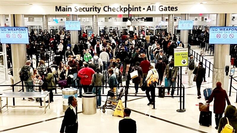 Hartsfield-Jackson Atlanta International Airport is expecting nearly 5.2 million engers to...