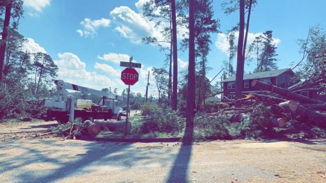 Augusta's Montclair neighborhood was hit hard by Hurricane Helene.