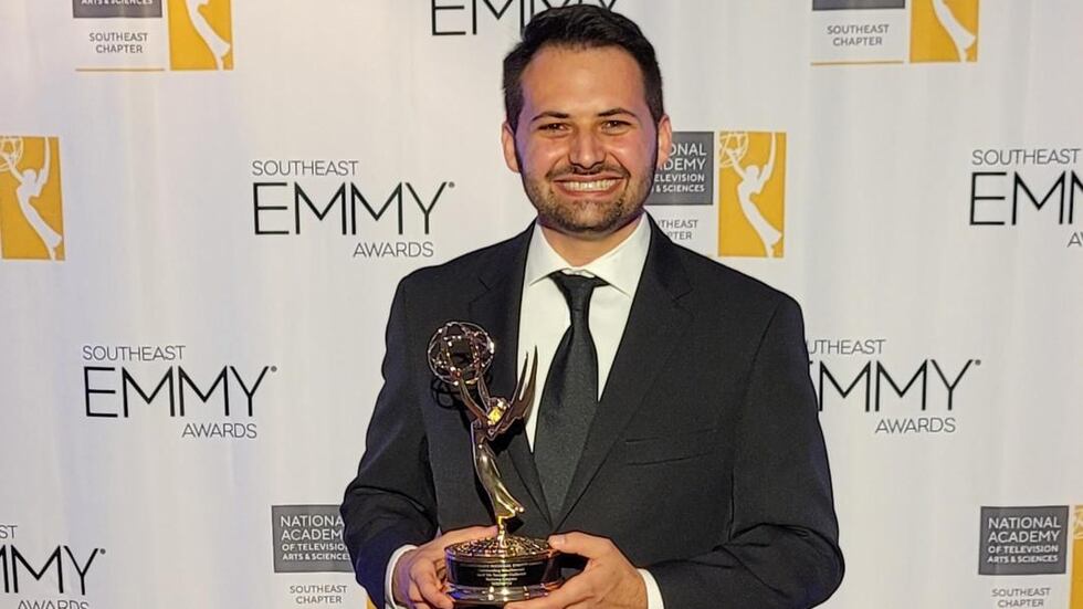 News 12′s Anthony Carpino and Riley Hale win Emmy