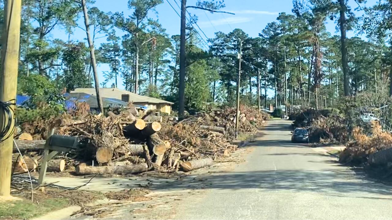 Debris removal in Richmond County