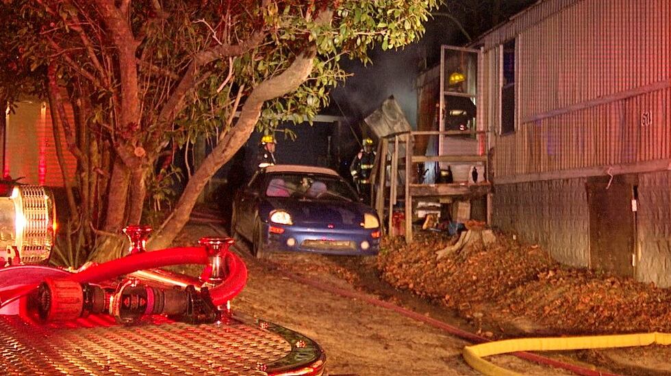 Crews battle home fire in Belvedere