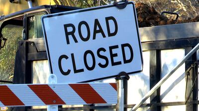 Road closure
