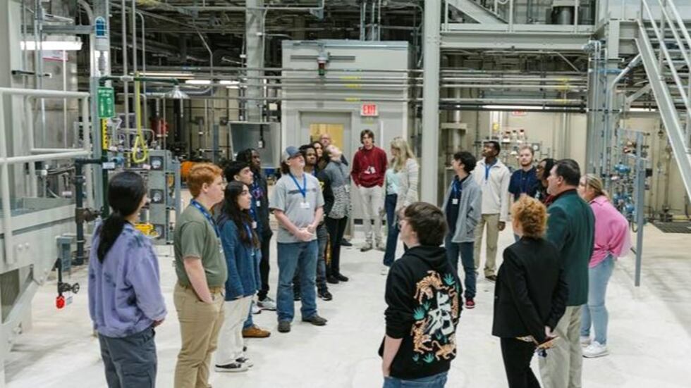 Savannah River Nuclear Solutions personnel led the WSB tour that focused on the safety design...
