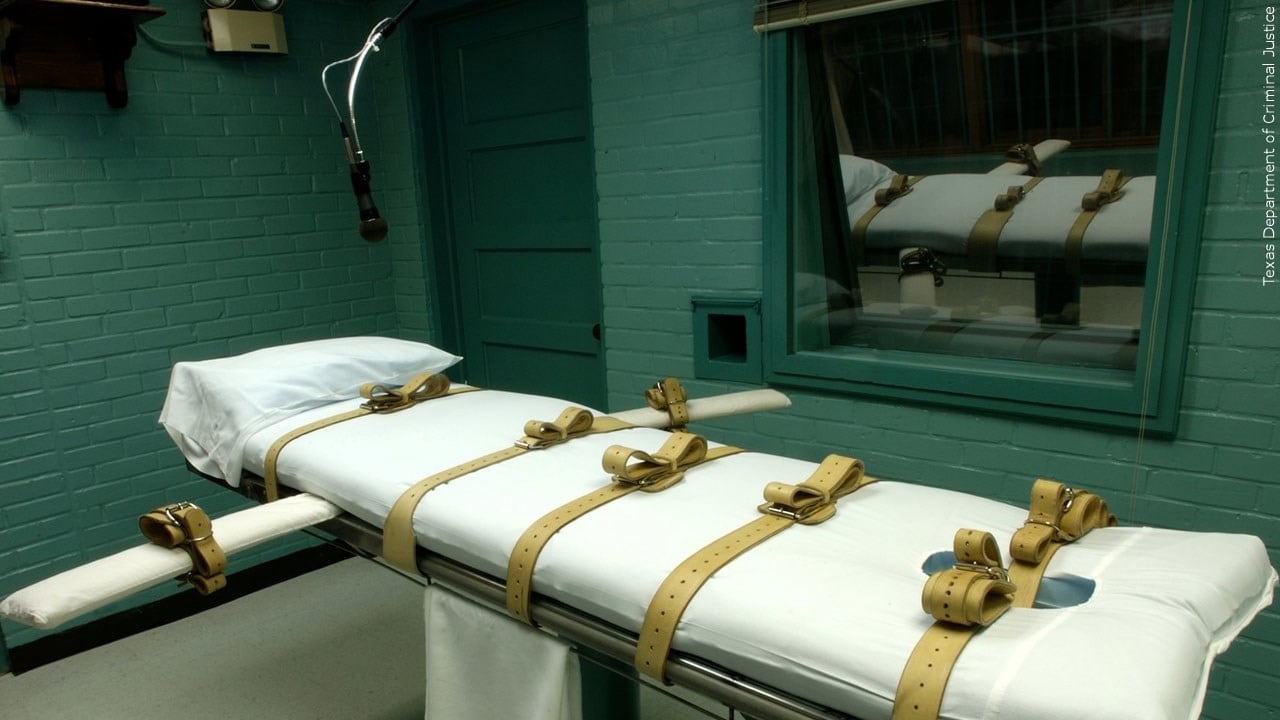 Hospital Bed with restraints