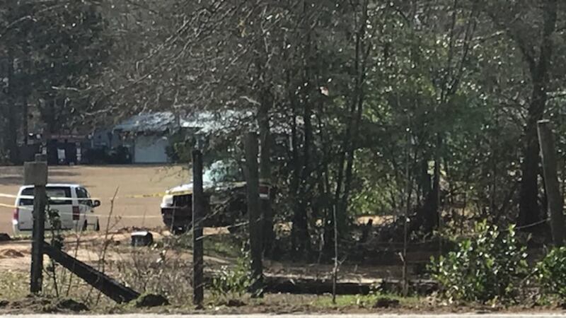The suspicious death investigation is underway at Talatha Church Road. (Source: WRDW)