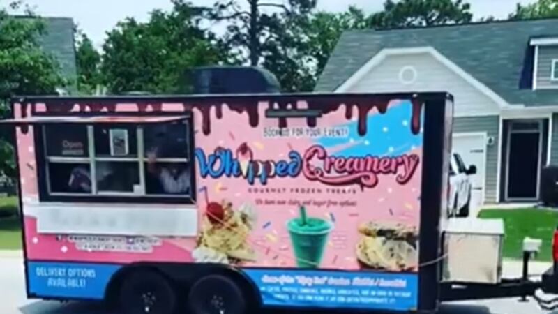 Aiken officers sent Gray Posey an ice cream truck with his favorite ice cream. (Source: Kelsey...