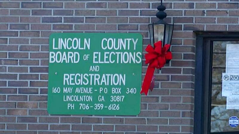Lincoln County Board of Elections, Lincolnton, Ga.