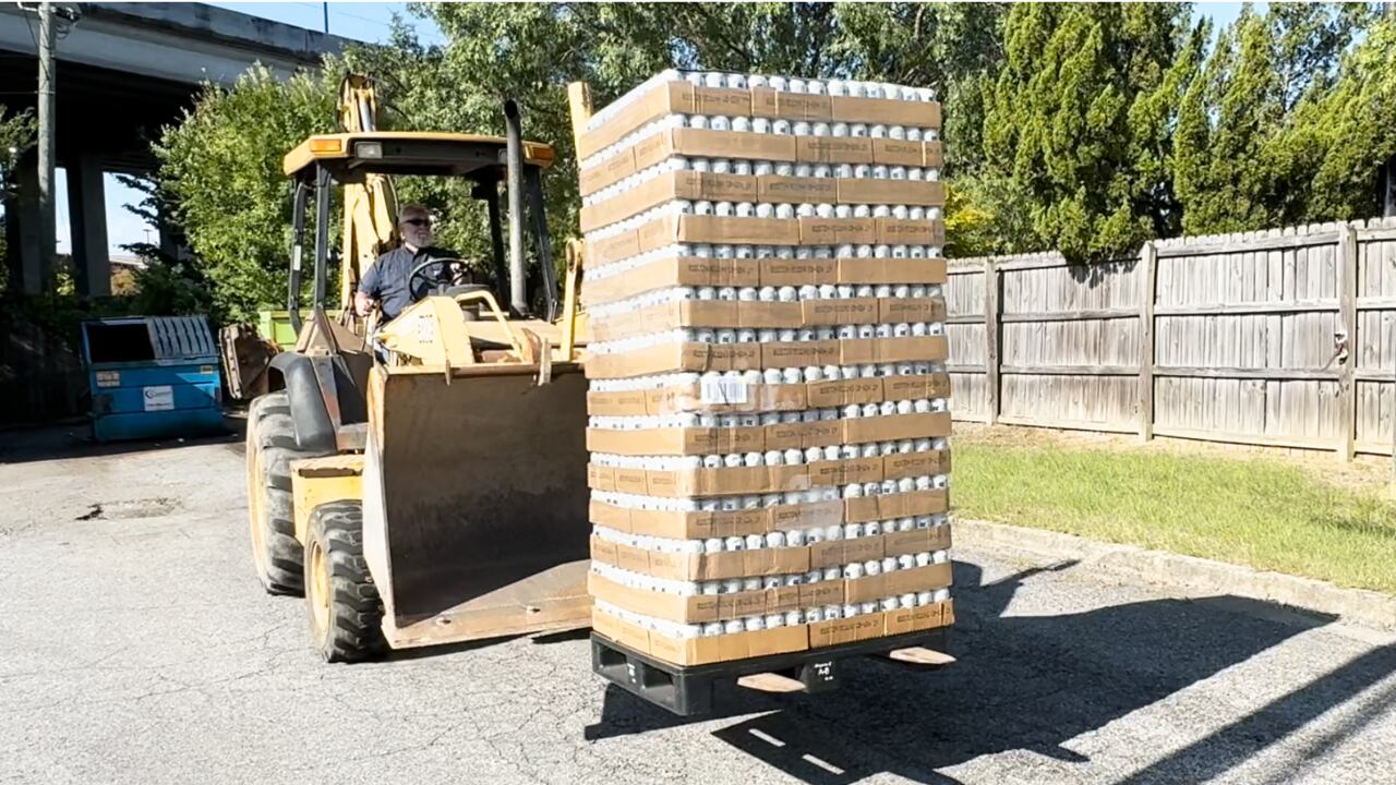 Red Cross delivers water to Center of Hope